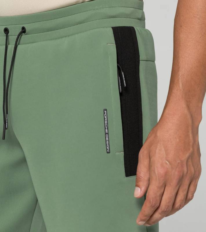 PORSCHE DESIGN Jogging Shorts Krátké kalhoty šortky funkční klasického střihu zelené
