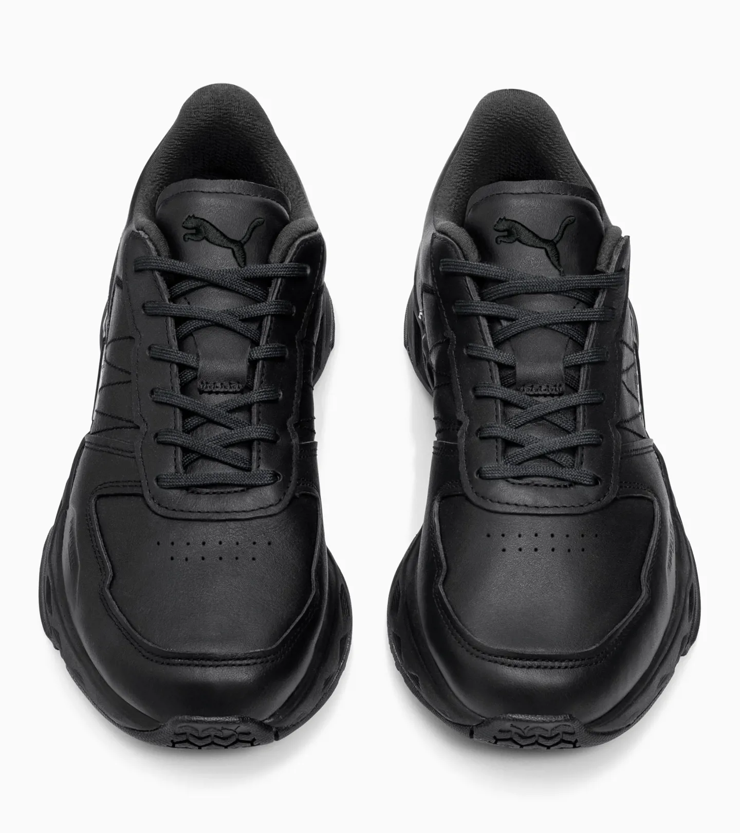 PORSCHE DESIGN PWRPlate L Trainers Sportovní kožená městská obuv černá