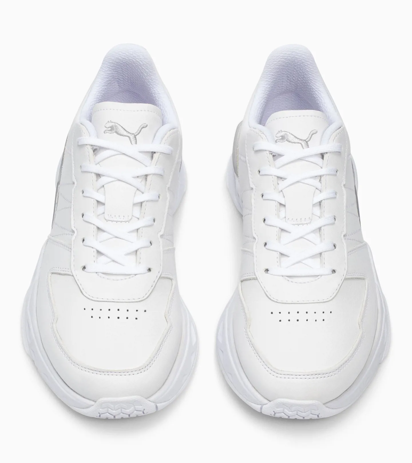 PORSCHE DESIGN PWRPlate L Trainers Sportovní kožená městská obuv bílá