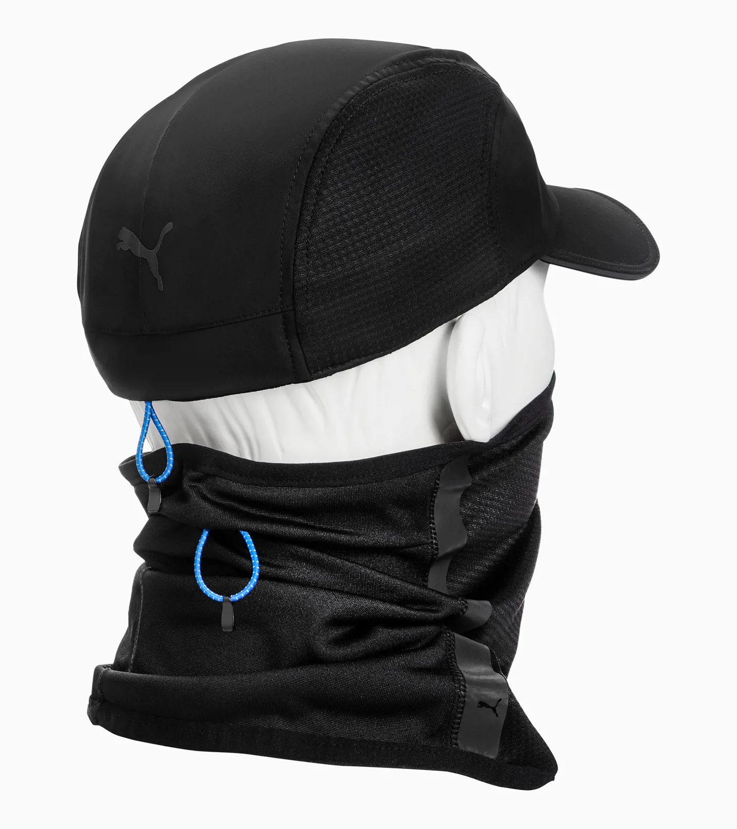 PORSCHE DESIGN Active Cap Pack Čepice kšiltovka v setu s nákrčníkem černá