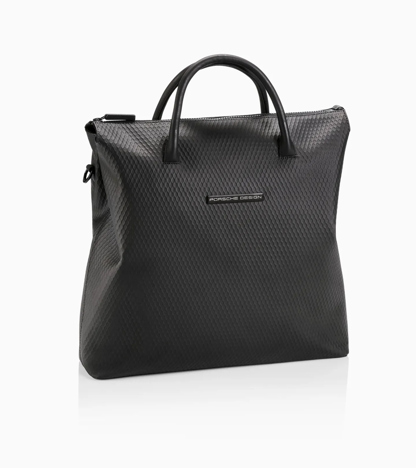 PORSCHE DESIGN Studio Tote Bag Prostorná unisex taška v setu s malou etují černá
