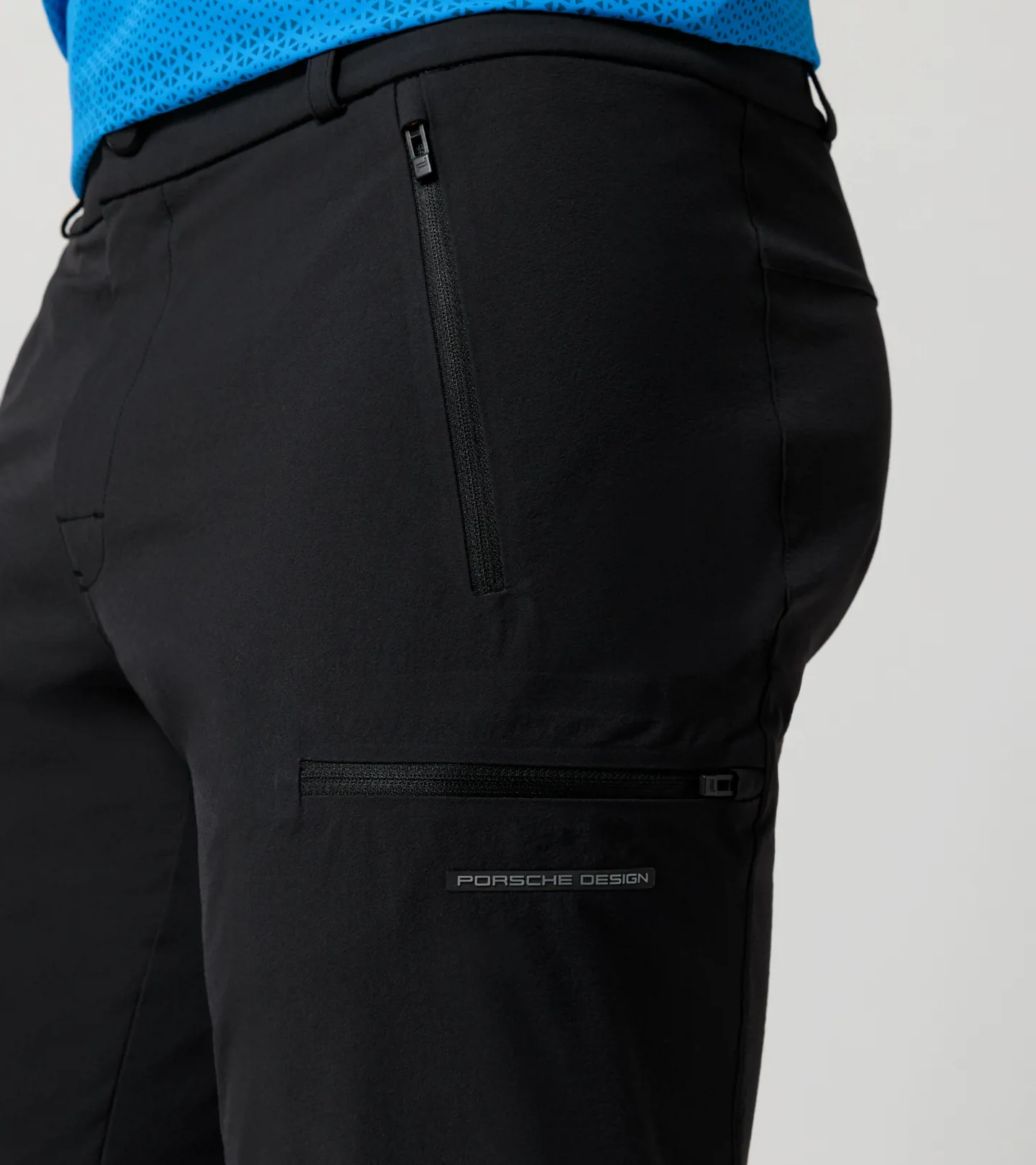 PORSCHE DESIGN Cargo pants Kalhoty volnočasové outdoorové funkční černá