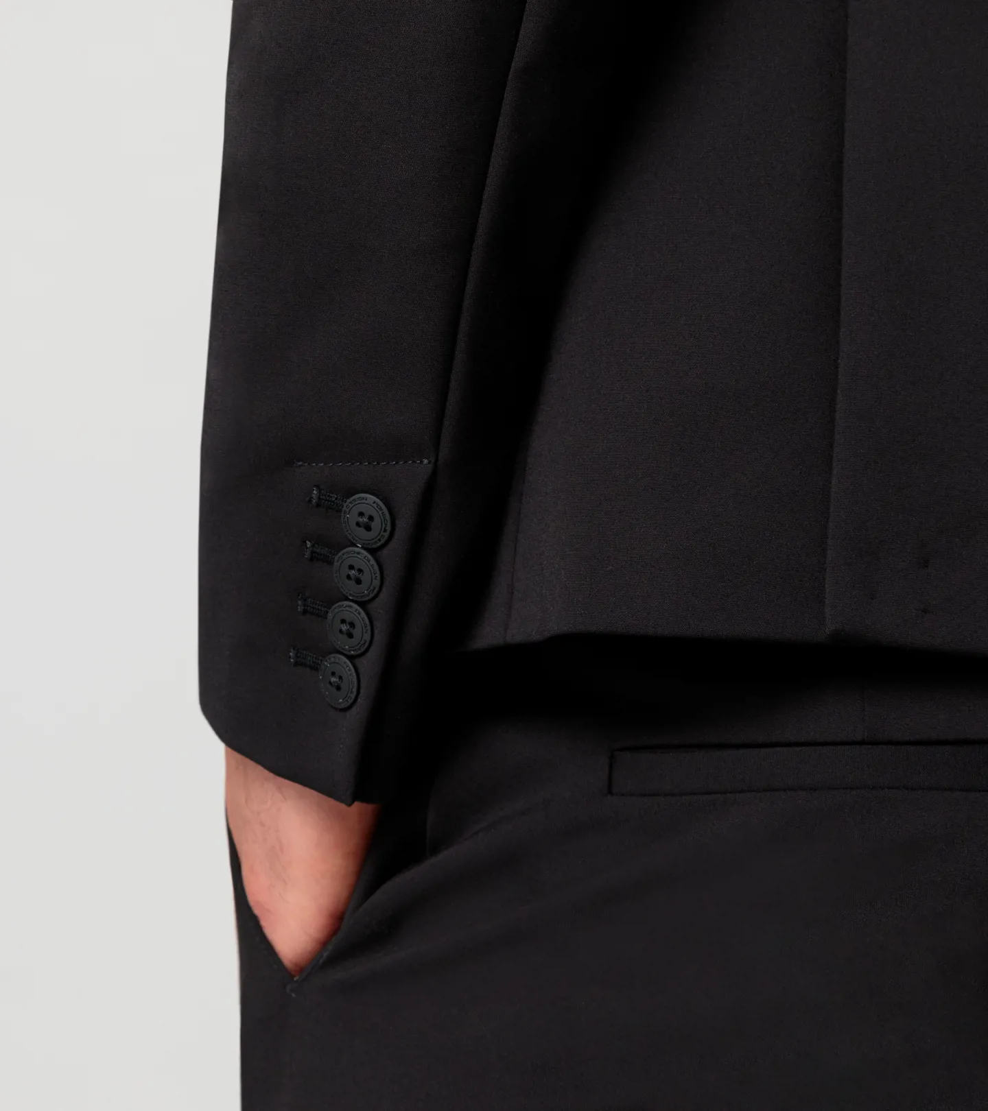PORSCHE DESIGN Athleisure blazer Sako blejzr elegantní volnočasové módní černá