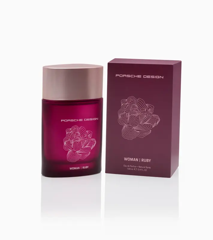 PORSCHE DESIGN WOMAN RUBY eau de parfum Parfémovaná voda pro ženy rubínově červená