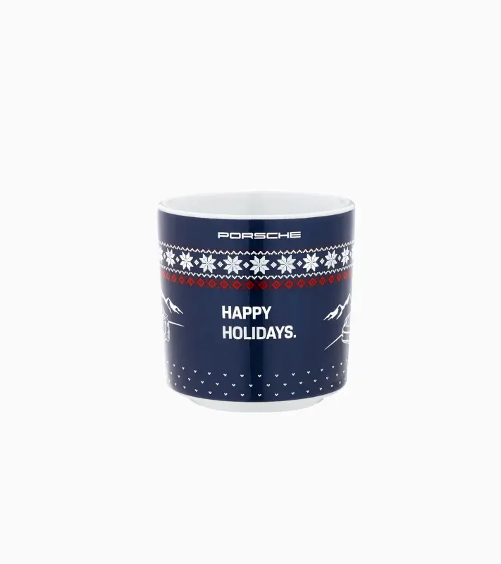 PORSCHE Collector's Espresso Cup No. 2 Christmas Šálek na kávu vánoční modrá 90ml