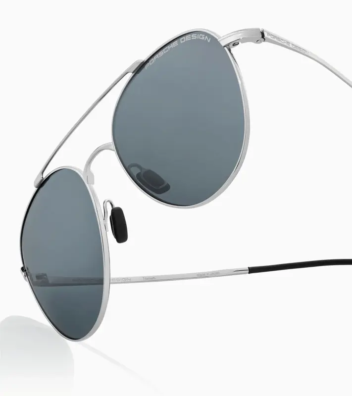 PORSCHE DESIGN Sunglasses P´8947 Sluneční brýle v barvě palladium s modročernými skly polarizované