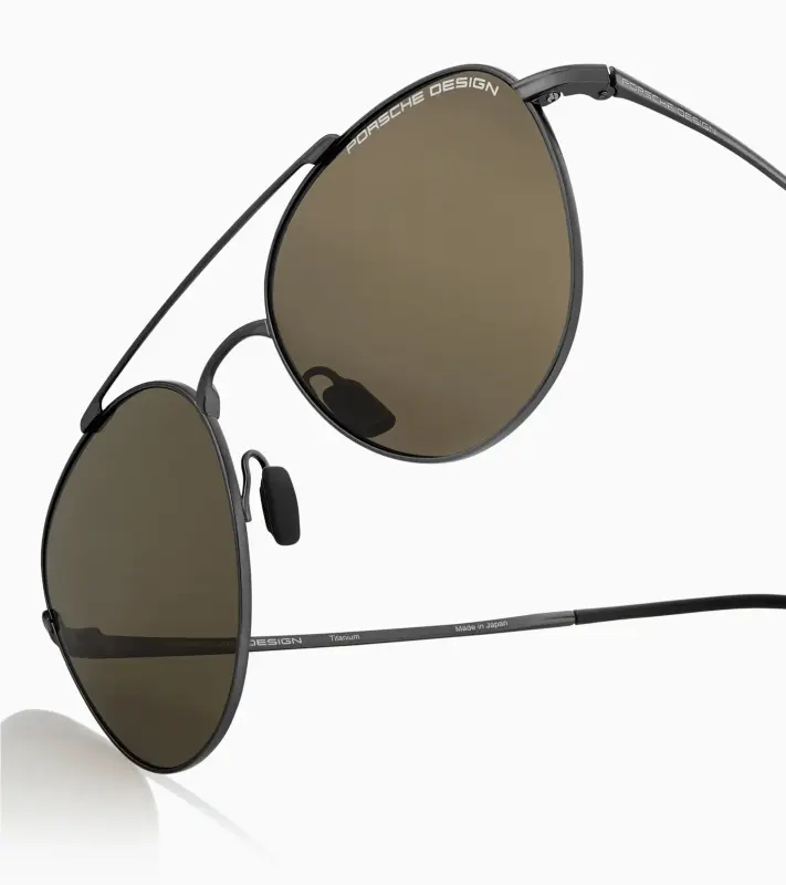 PORSCHE DESIGN Sunglasses P´8947 Sluneční brýle v barvě šedočerné s hnědými skly polarizované