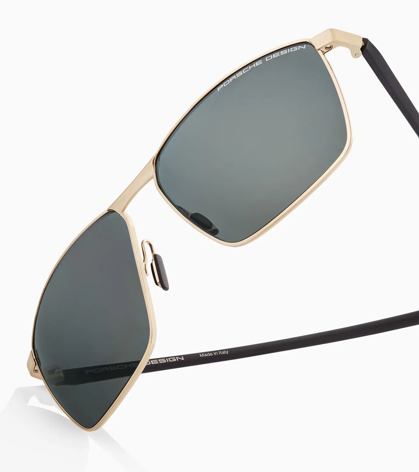PORSCHE DESIGN Sunglasses P´8948 Sluneční brýle zlatočerné se šedými skly polarizované
