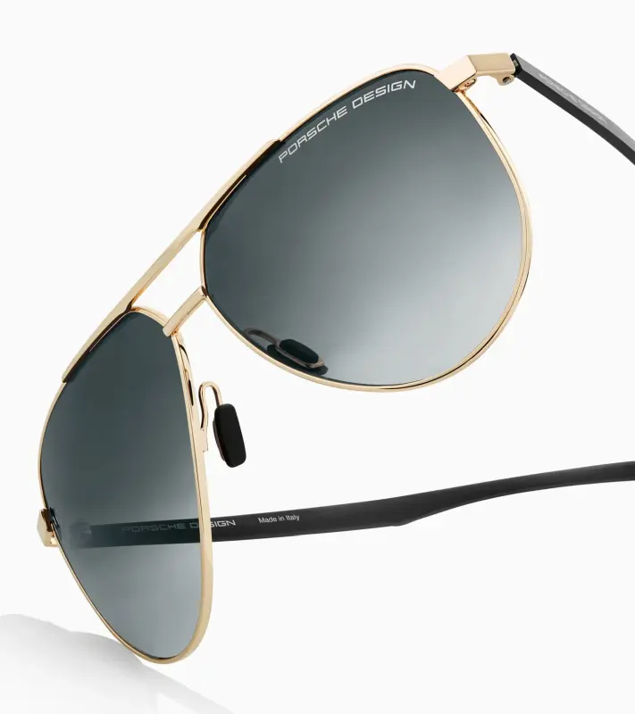 PORSCHE DESIGN Sunglasses P´8962 Sluneční brýle zlatočerné s šedým gradientem