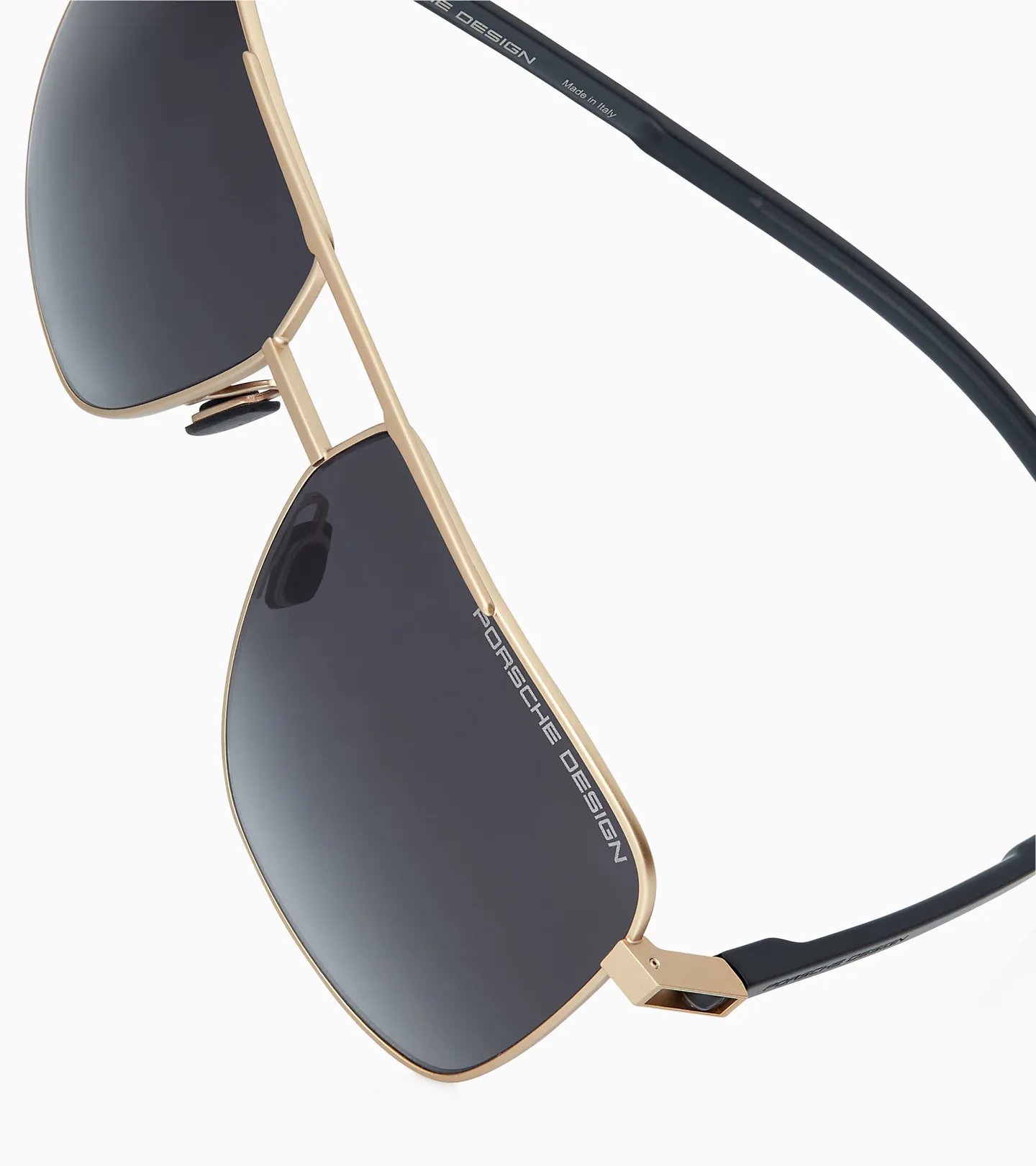 PORSCHE DESIGN Sunglasses P´8963 Sluneční brýle zlatočerné s šedým gradientem polarizované