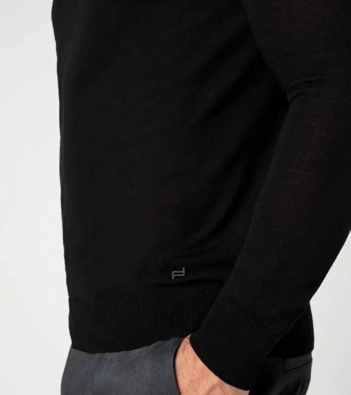 PORSCHE DESIGN Turtleneck sweater Svetr rolák černá