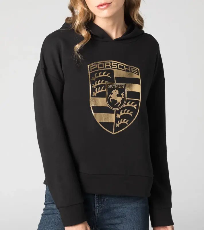 PORSCHE Women's Hoodie Essential Dámská mikina s kapucí černá