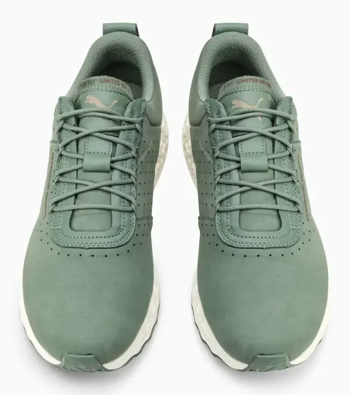 PORSCHE DESIGN XETIC® N II trainers limited edition Obuv sportovní a běžecká kožená pro každodenní použití eukalyptová zelená