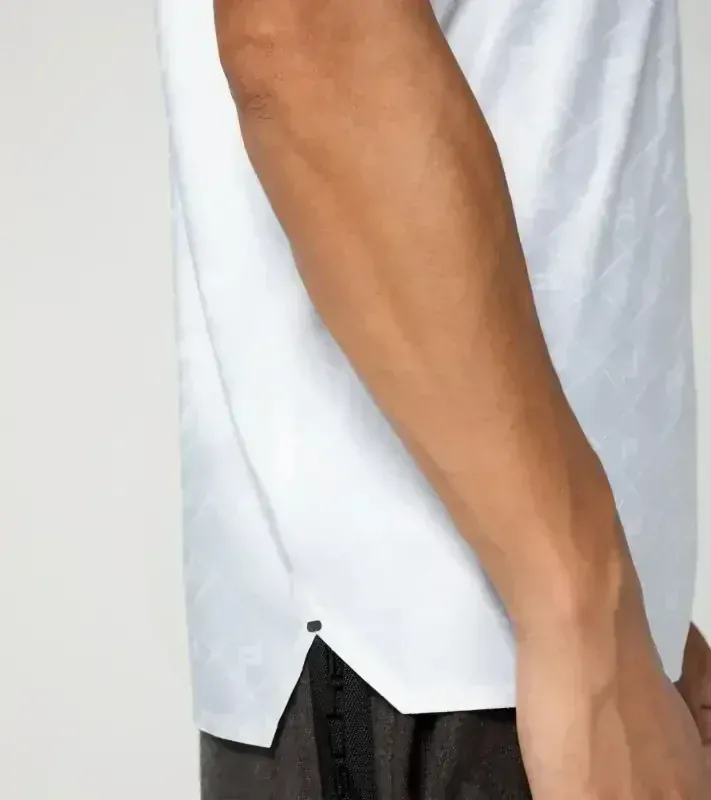 PORSCHE DESIGN Graphic T-shirt Tričko sportovní funkční s kulatým výstřihem a potiskem bílá