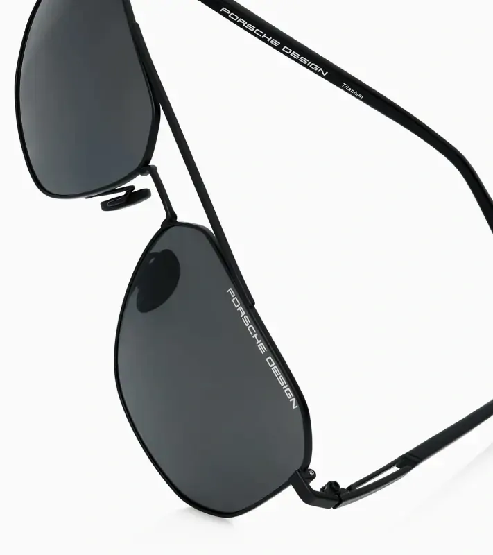 PORSCHE DESIGN Sunglasses P´8967 Sluneční brýle černé se šedými skly polarizované