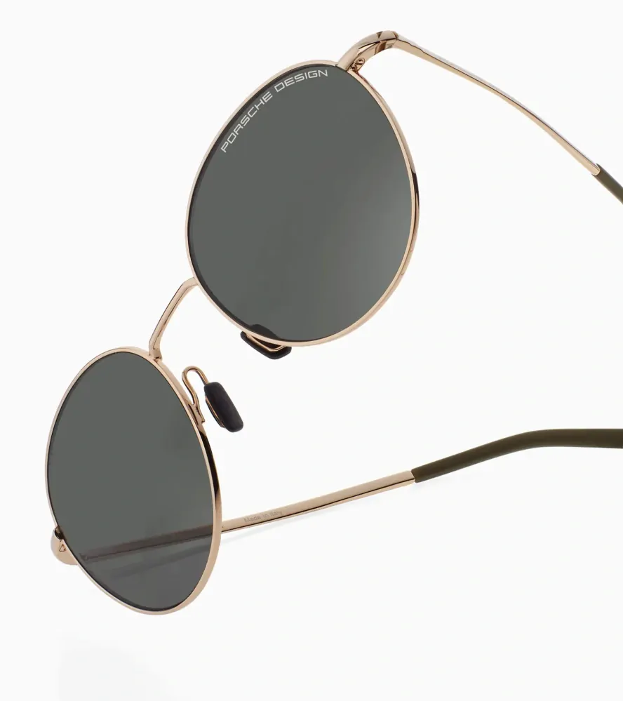 PORSCHE DESIGN Sunglasses P´8969 sluneční brýle zlaté s šedými skly pol.