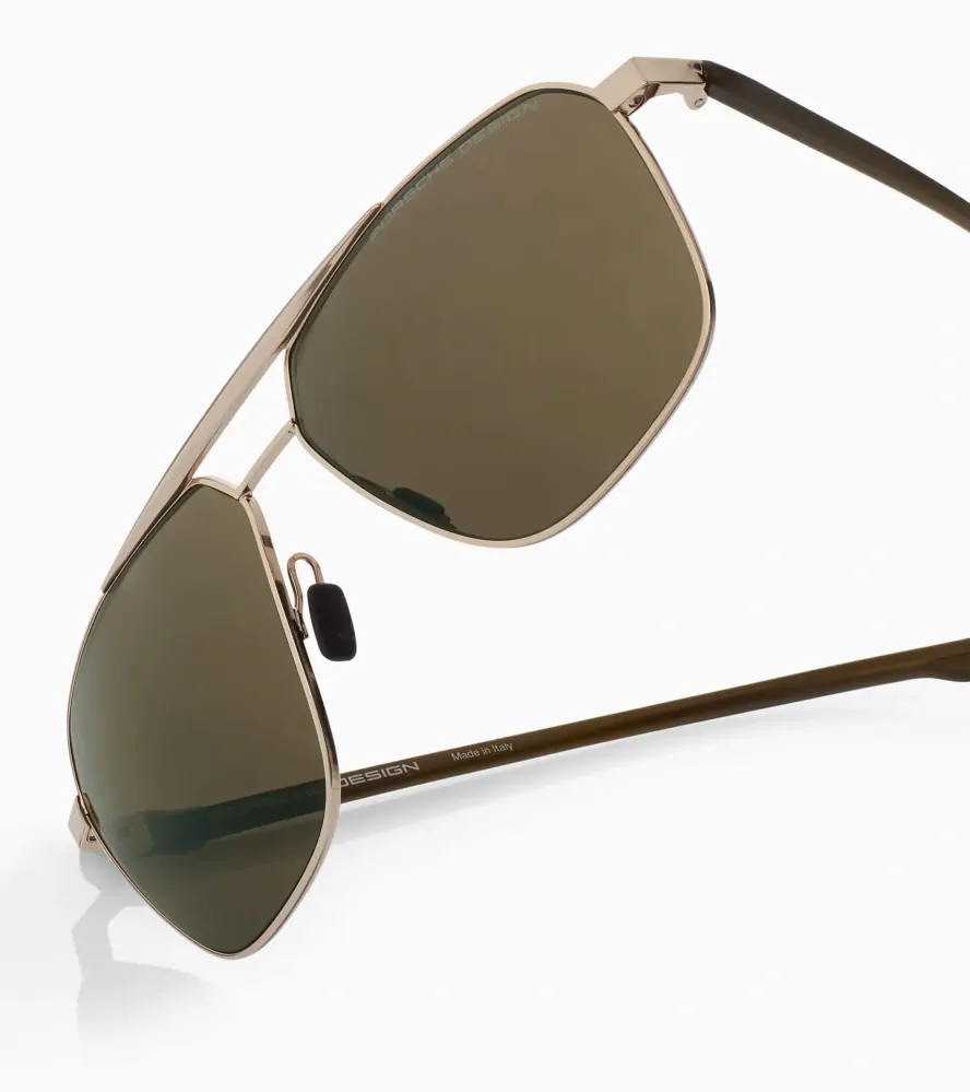 PORSCHE DESIGN Sunglasses P´8949 sluneční brýle zlaté s hnědými skly