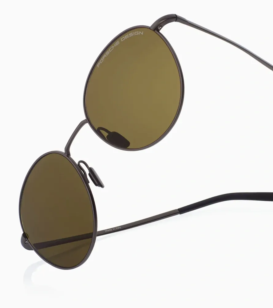 PORSCHE DESIGN Sunglasses P´8969 sluneční brýle tmavě šedé s hnědými skly