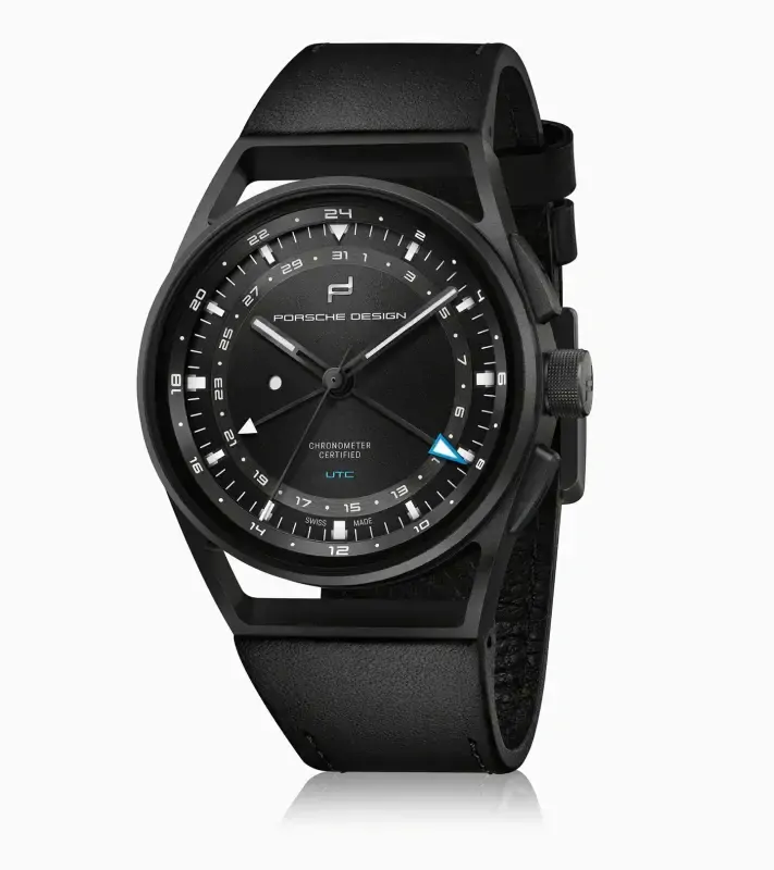 Porsche Design 1919 GLOBETIMER UTC Titanium Black hodinky