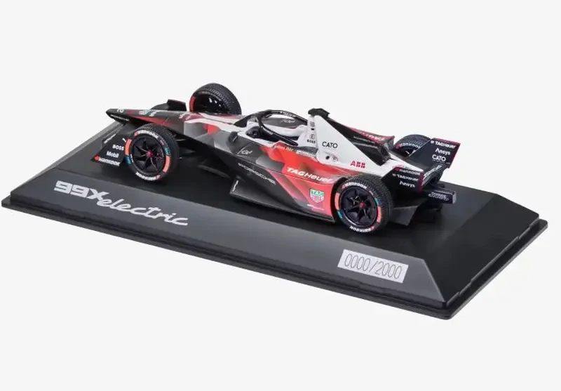 PORSCHE 99x Electric Ltd Model 1:43 šedá