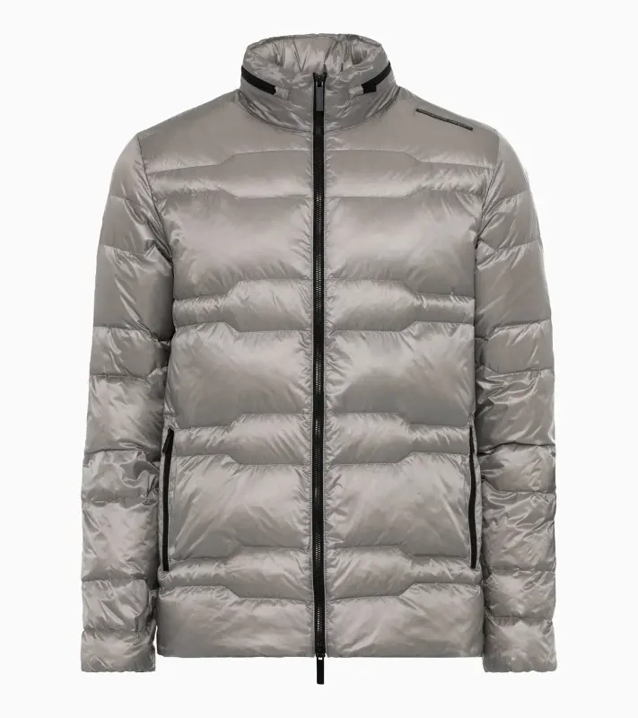 PORSCHE DESIGN Light Packable Jacket Bunda odlehčená sbalitelná prošívaná světle šedá