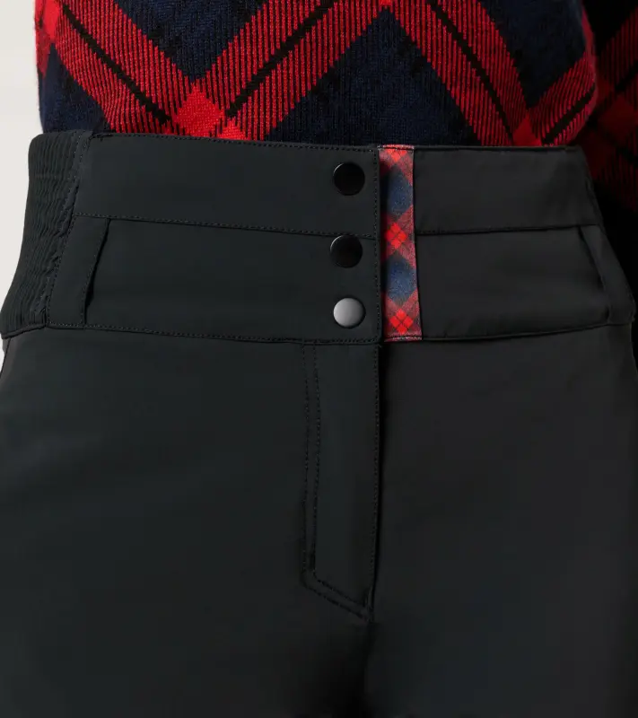 PORSCHE HEAD Women's Ski Trousers Turbo No. 1 Kalhoty lyžařské dámské s vysokým pasem černá
