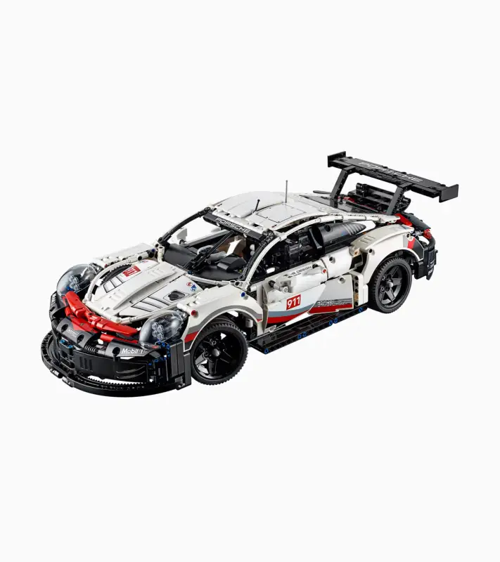 PORSCHE LEGO® Technic Porsche 911 RSR Skládací model sportovního vozu 1580 dílků bílá