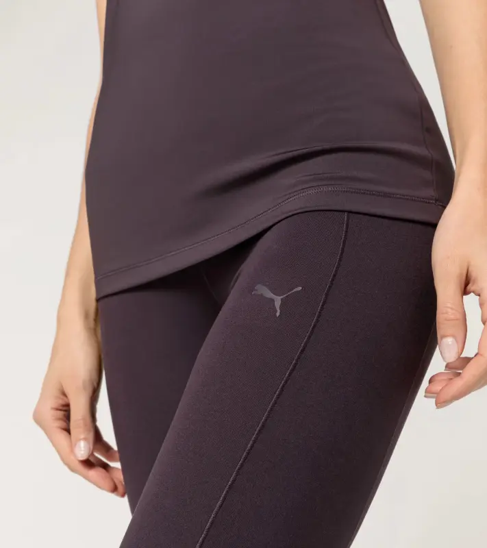 PORSCHE Women's Sport Tights Yoga Capsule Collection Legíny dámské volnočasové fitness yoga ostružinová