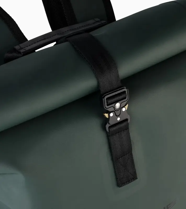 PORSCHE Active 2.0 backpack Batoh víceúčelový s přepážkou pro notebook petrolejová zelená