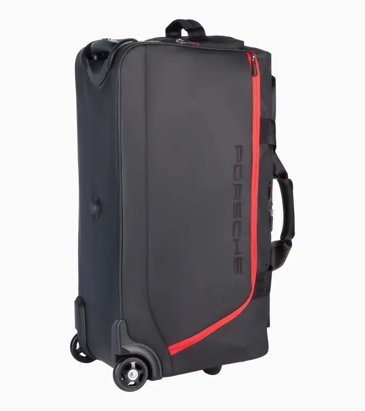 PORSCHE Urban Travel Duffle Bag on Wheels Taška na cestování velká na kolečkách černá
