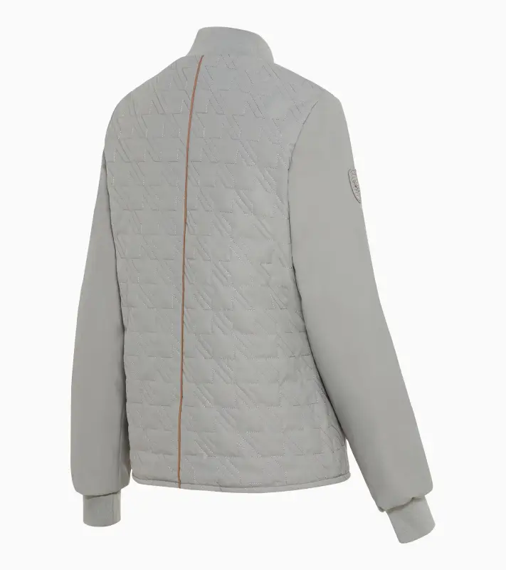 PORSCHE Women's reversible jacket Heritage Bunda dámská odlehčená prošívaná oboustranná krémově bílá a světle hnědá