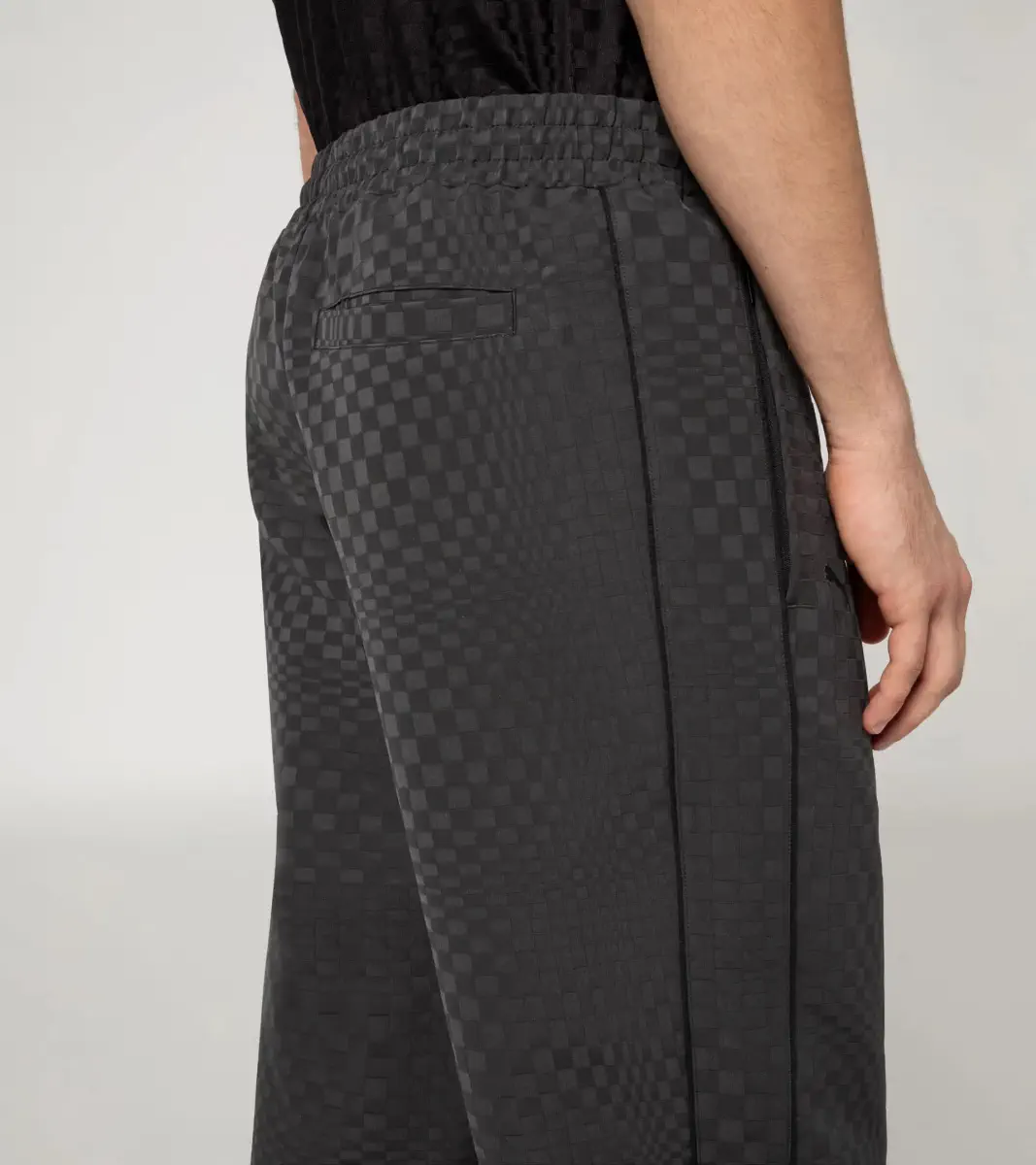 PORSCHE Jacquard Track Pants – 911 Spirit 70 žakárové tepláky černé