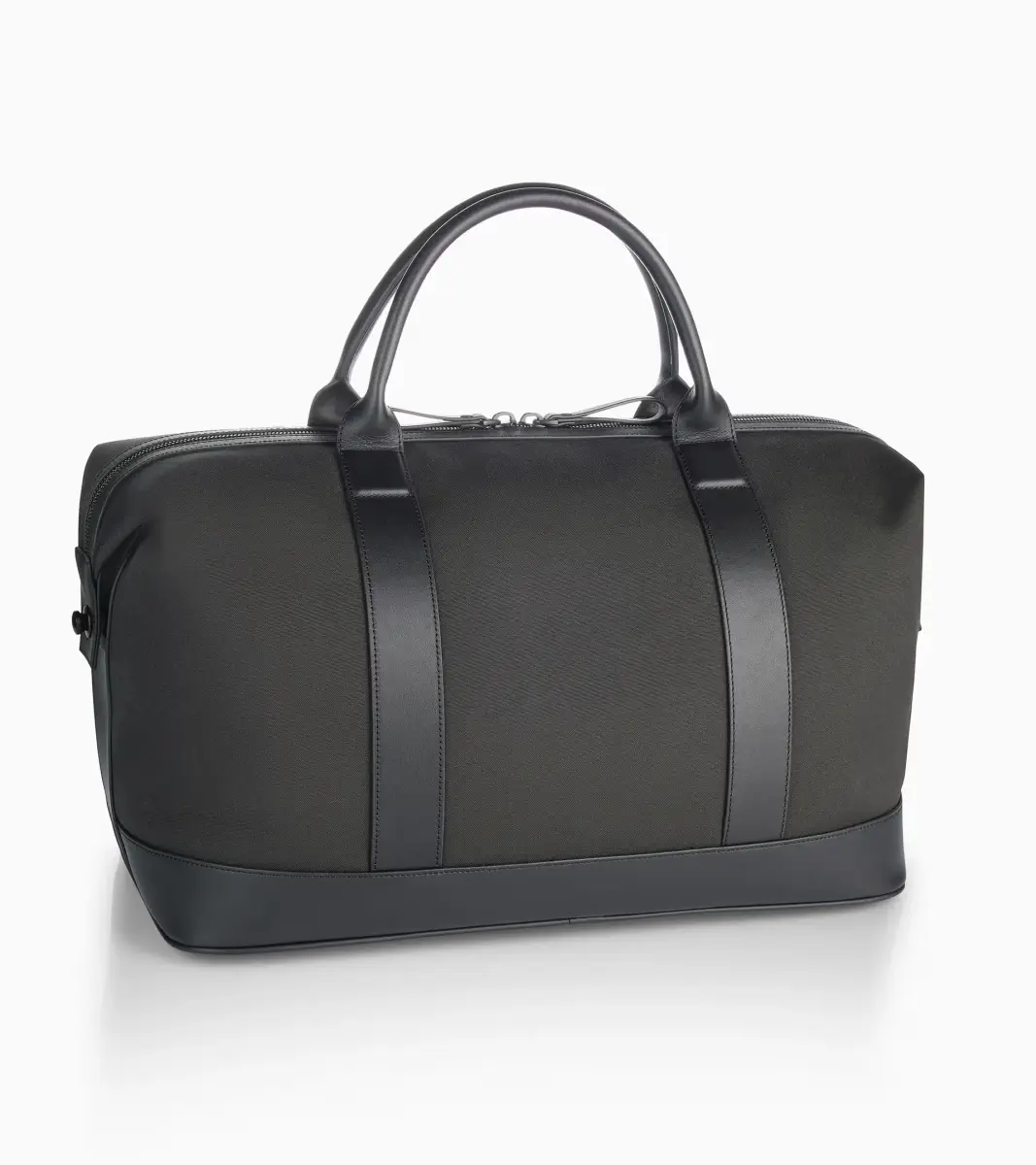 PORSCHE Travel bag Heritage cestovní taška černá se zlatým logem