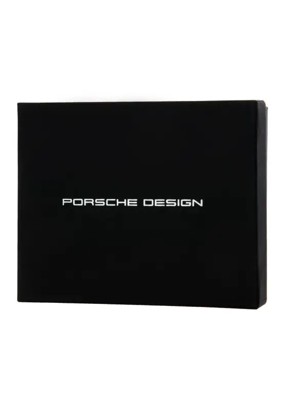 PORSCHE DESIGN Keyring Metal Klíčenka kov kůže červená