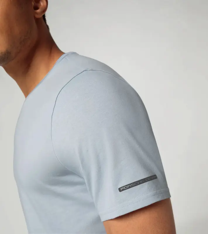 PORSCHE DESIGN Men´s T-Shirt Tričko pánské bavlněné světle šedá