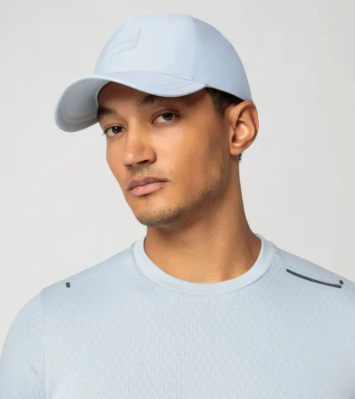 PORSCHE DESIGN Classic Cap Čepice kšiltovka s logem světle šedá