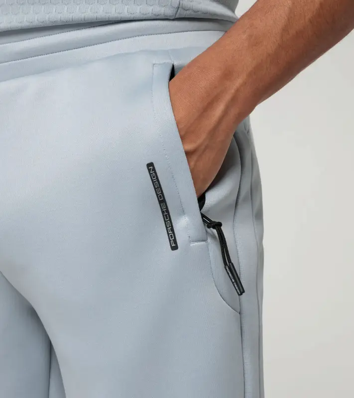 PORSCHE DESIGN Sweat Pants Kalhoty volnočasové sport fitness světle ledovcově šedá