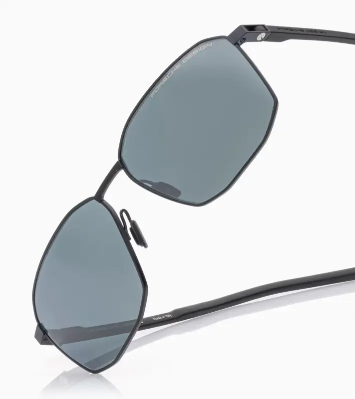 PORSCHE DESIGN Sunglasses P´8989 Sluneční brýle modročerné se zrcadlovými skly v modročerné
