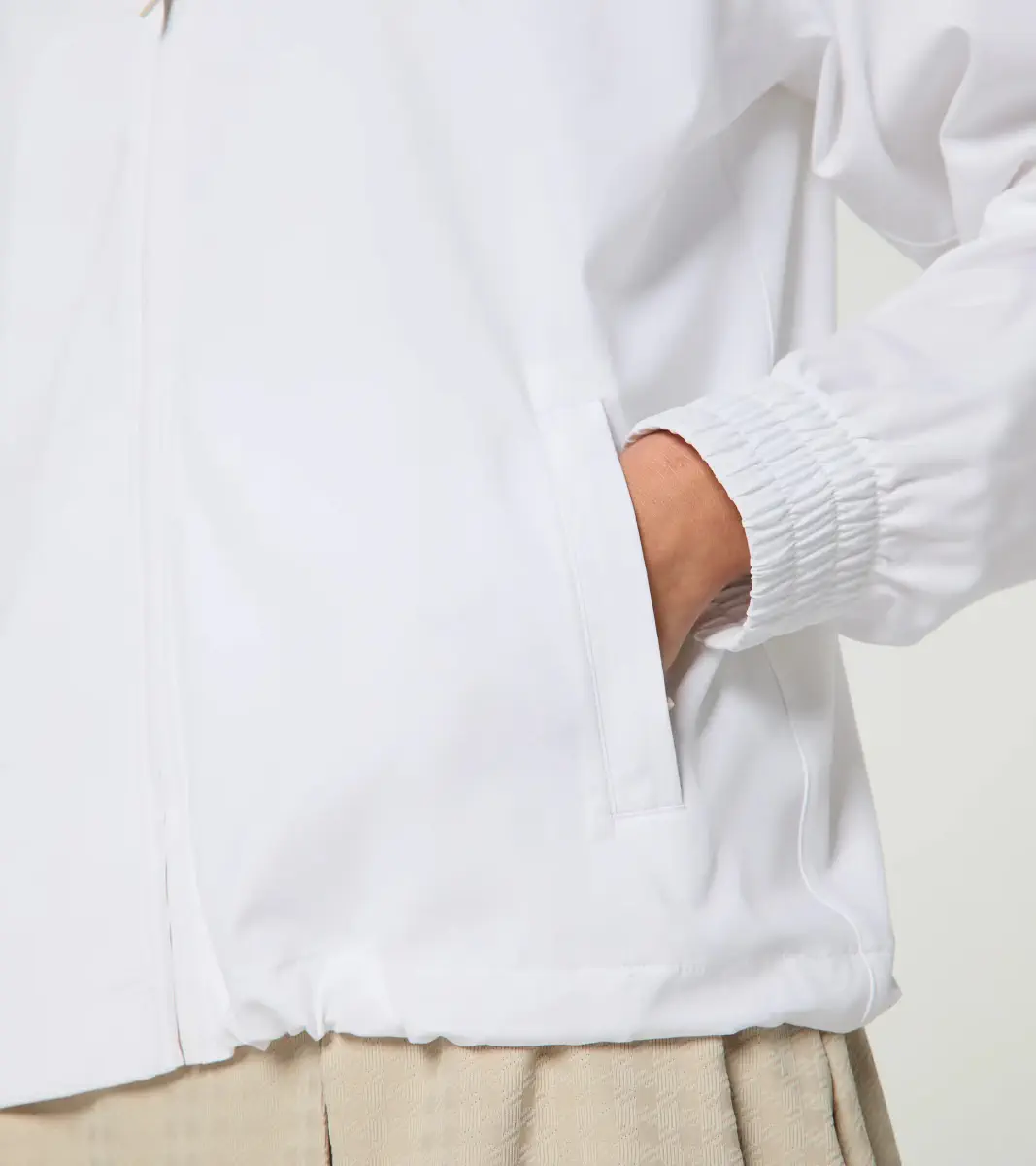 PORSCHE Golf jacket – 911 Targa 60Y lehká dámská bunda bílá