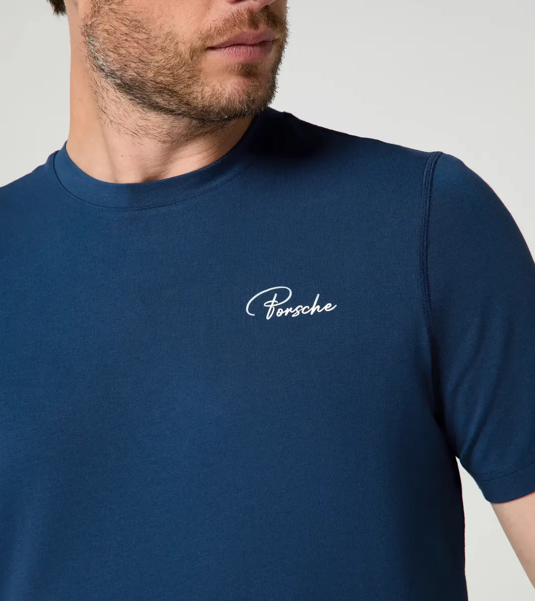 PORSCHE T-shirt – 911 Targa 60Y tričko modré s potiskem