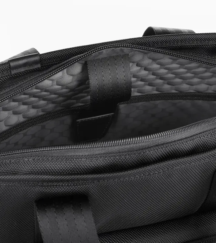 PORSCHE DESIGN Roadster Nylon Tote Bag Taška cestovní i manažerská přes rameno s přihrádkou na notebook do 15" černá