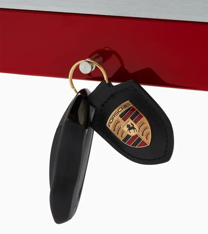 PORSCHE 911 key rack Věšák na klíče se 4 háčky v barvách sportovních vozů červená