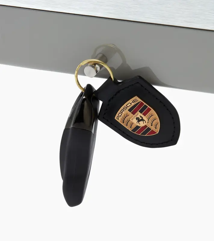 PORSCHE 911 key rack Věšák na klíče se 4 háčky v barvách sportovních vozů ledovcová šedá