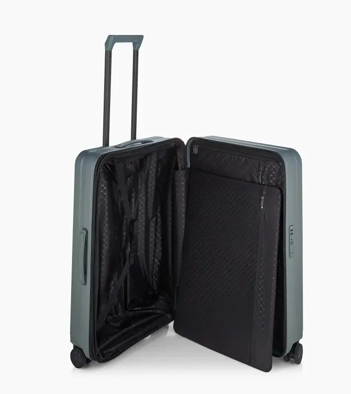 PORSCHE DESIGN Roadster Hardcase Trolley M Kufr cestovní zavazadlo lehké skořepinové TSA břidlicově šedé
