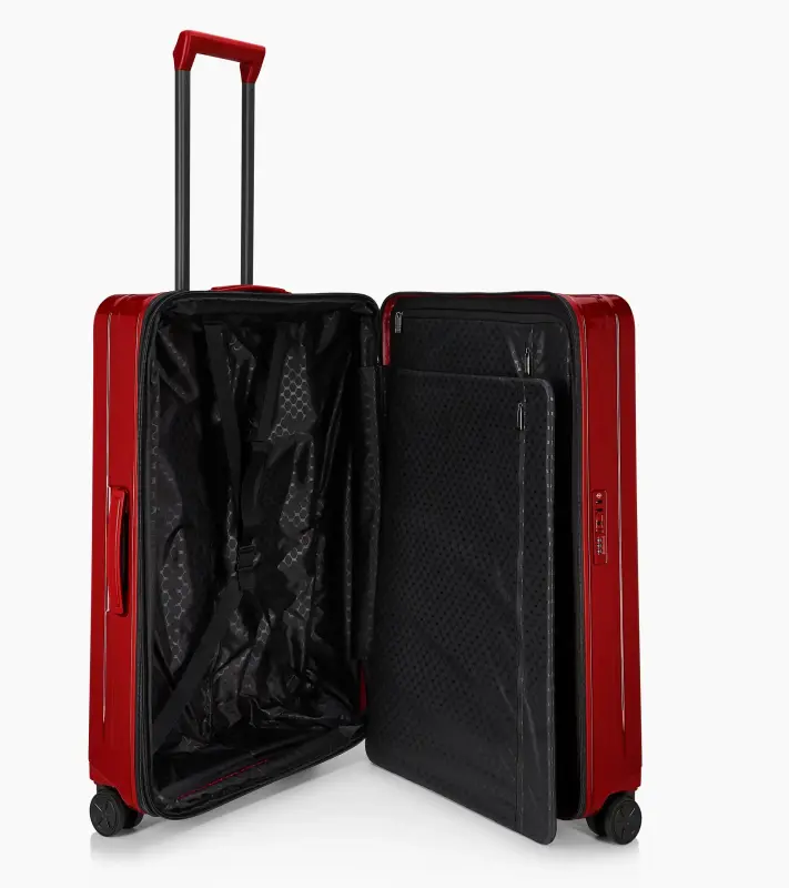 PORSCHE DESIGN Roadster Hardcase Trolley L Kufr cestovní zavazadlo lehké skořepinové TSA červené lesklé