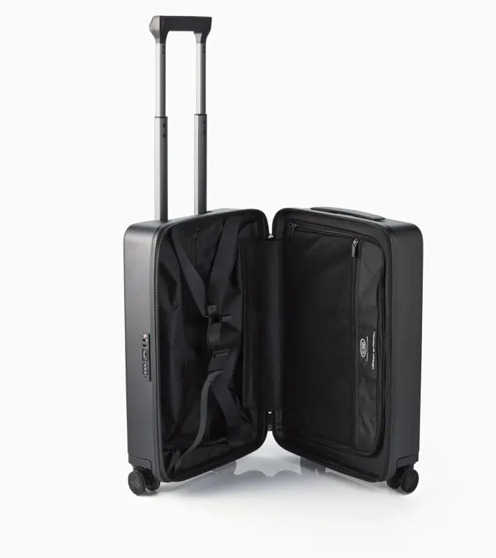 PORSCHE DESIGN Voyager 2.0 Hardcase 4W Trolley S Kufr lehké kabinové skořepinové zavazadlo černé TSA