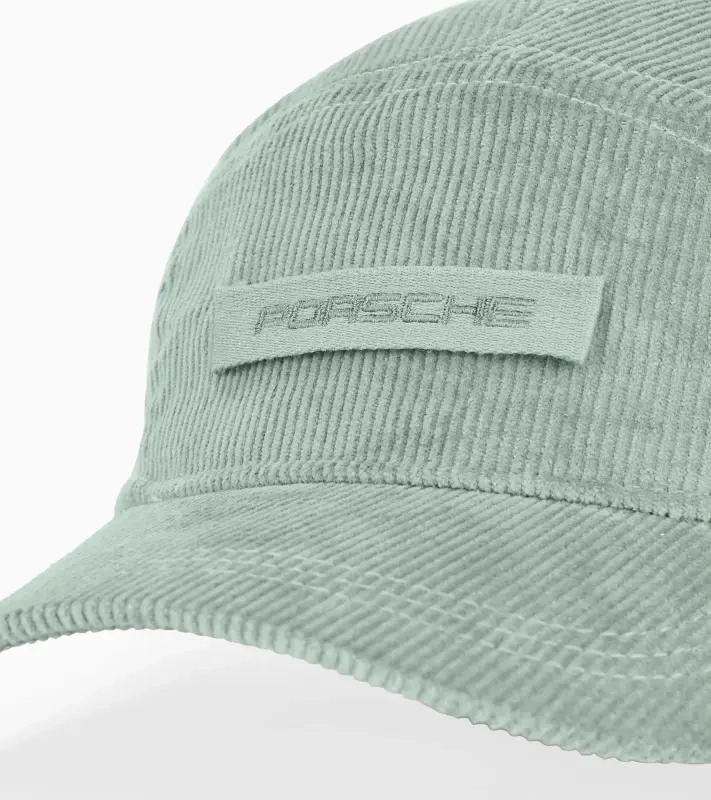 PORSCHE Urban five-panel cap Cayenne Electric Lifestyle Čepice kšiltovka stylová s nápisem mátová zelená