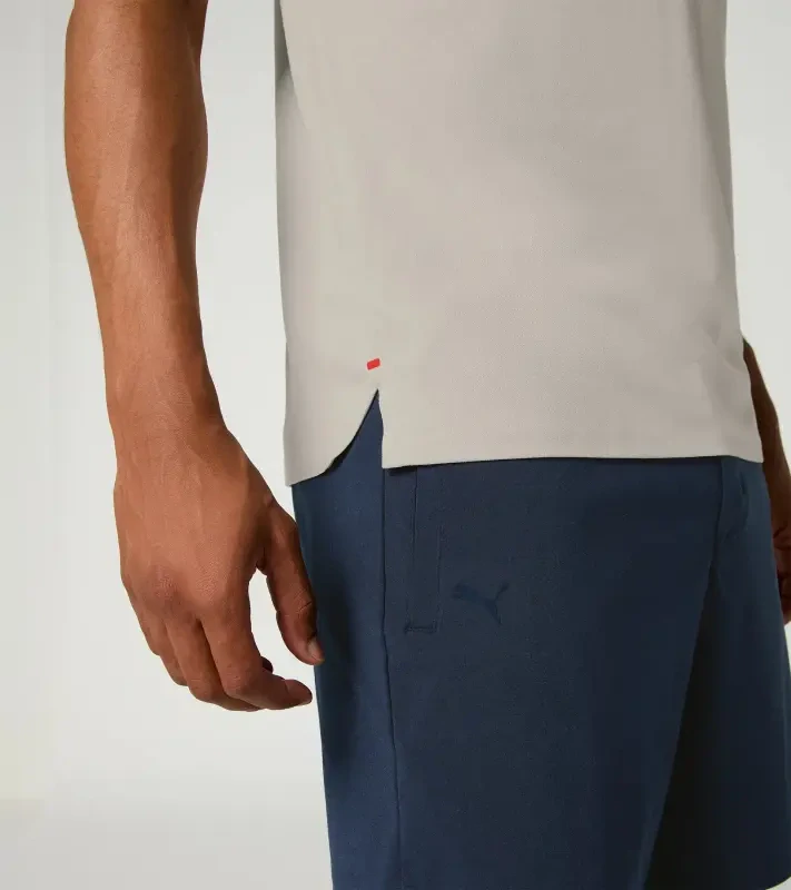 PORSCHE DESIGN Sport-Tex Jacquard T-Shirt Tričko žakárové s kulatým výstřihem béžová