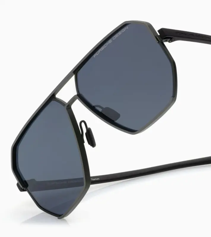 PORSCHE DESIGN P'8995 Targa #2 Sunglasses Sluneční brýle šedozelené a modrými skly se zrcadlovým efektem