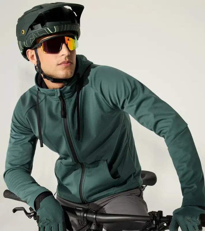 PORSCHE Bike Gloves Rukavice cyklistické celoprstové tmavě zelená
